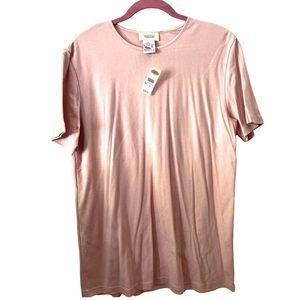 Talbots pink short sleeved T-Shirt‎ NWT
